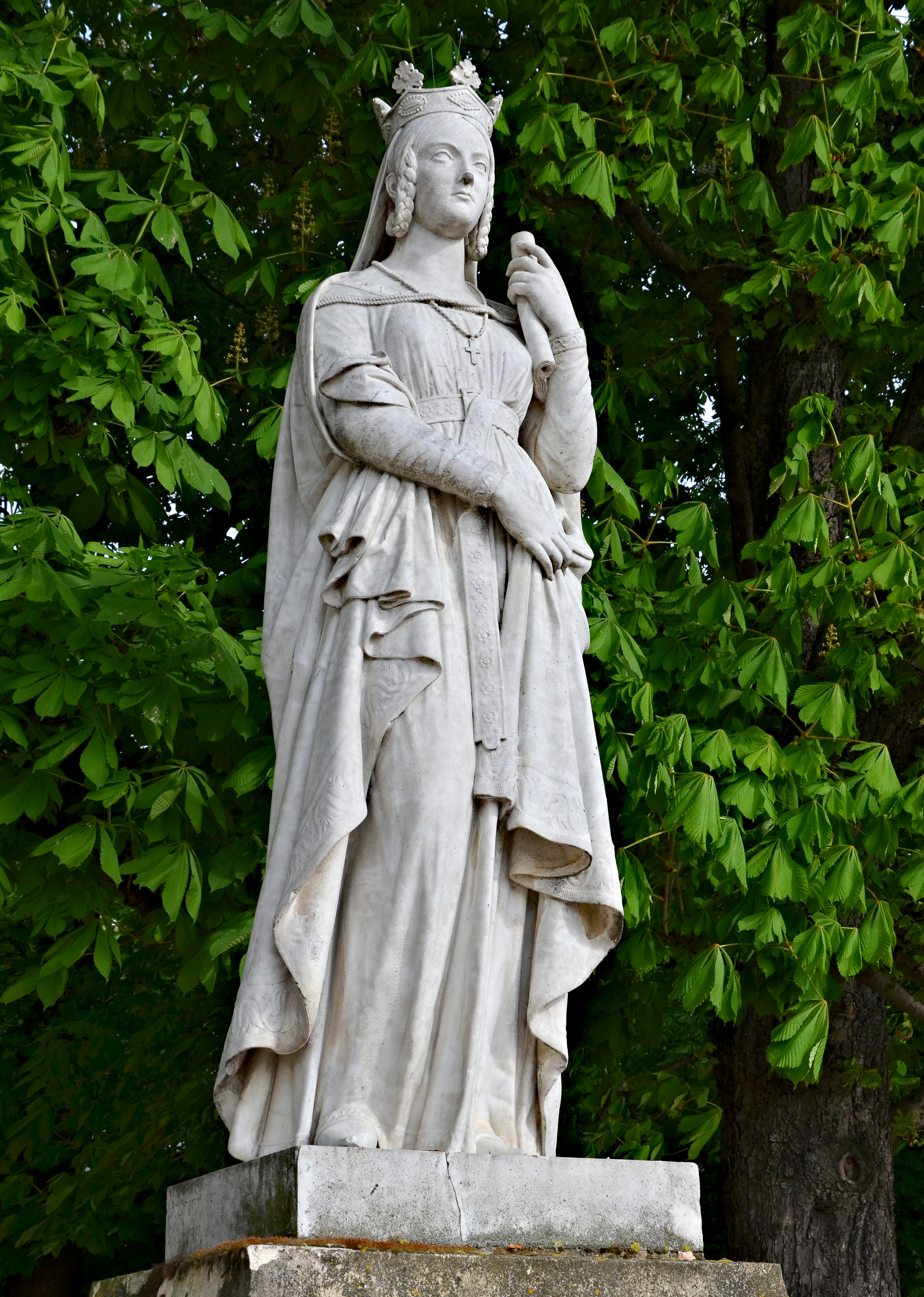 Paris Jardins Luxembourg Sainte Bathilde 2014