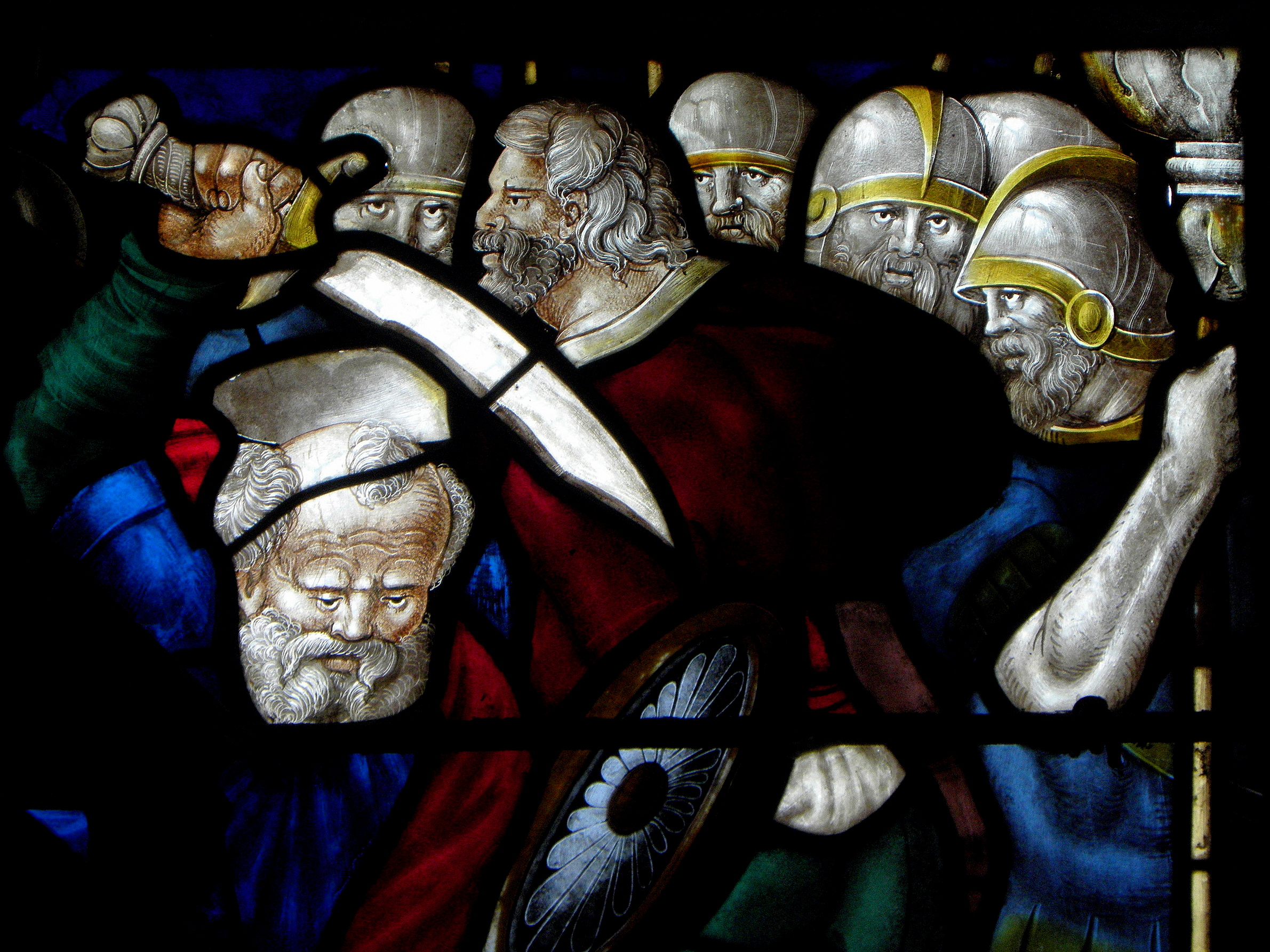 Plonévez-du-Faou (29) Chapelle Saint-Herbot Maîtresse-vitre 14