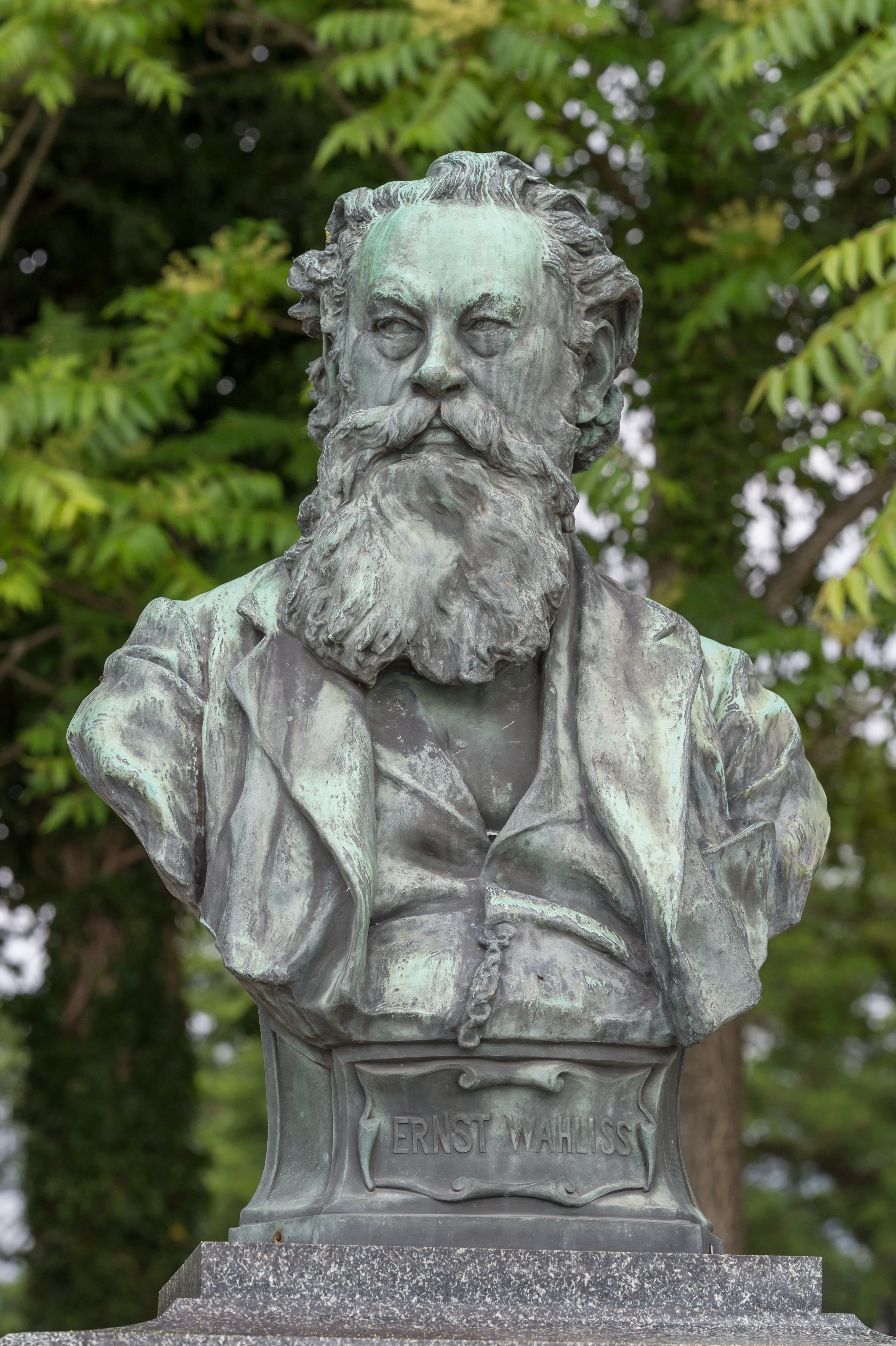 Poertschach Johannes-Brahms-Promenade Wahliss-Denkmal 20062016 3378