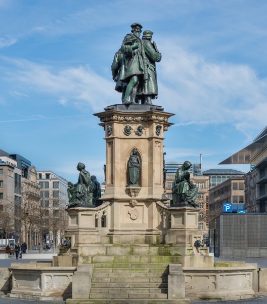 04-03-2015 Gutenberg-Denkmal Frankfurt Main 00