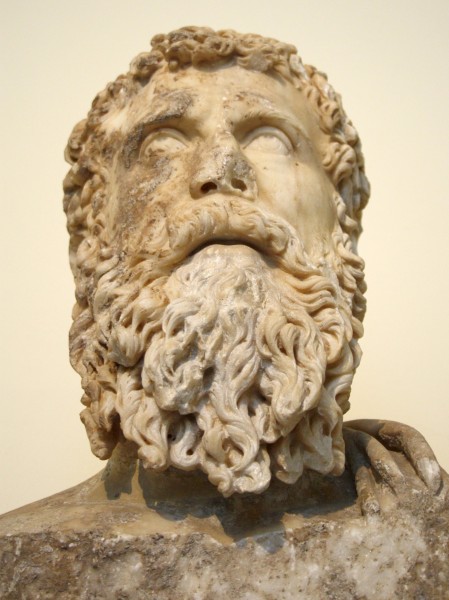 1560 - Archaeological Museum, Athens - Head of a 2nd century kosmetes - Photo by Giovanni Dall'Orto, Nov 11 2009