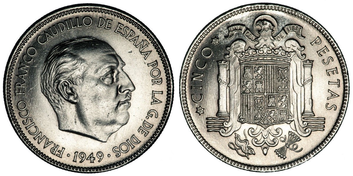 1949 5 pesetas
