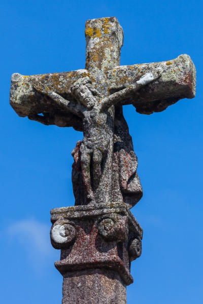 2014. Cruceiro en Fontecada Santa Comba Galiza