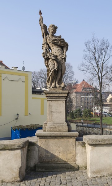 2014 Kłodzko, most, św. Wacław 01