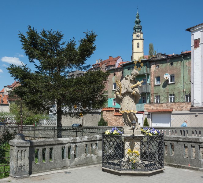 2016 Posąg św. Jana Nepomucena w Bystrzycy Kłodzkiej