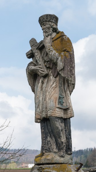 2017 Figura św. Jana Nepomucena w Wojborzu 5