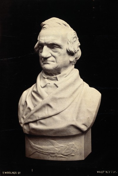 Adam Sedgwick. Photograph by Wieferey (?) after T. Woolner. Wellcome V0027137