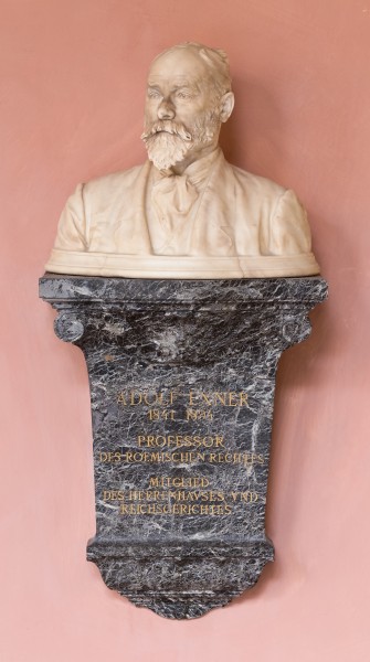 Adolf Exner (Nr. 49) Bust in the Arkadenhof, University of Vienna-1349