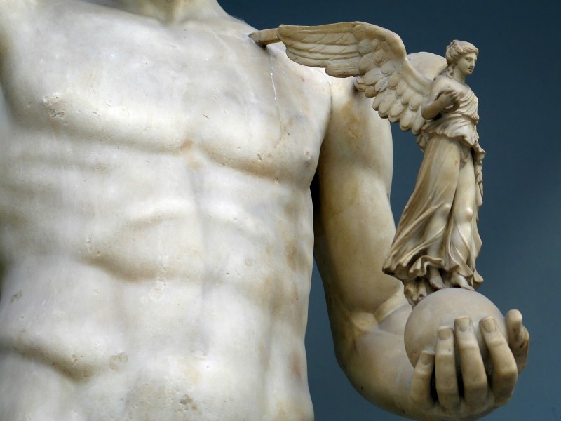 Angel Sculpture in Vatican Museum