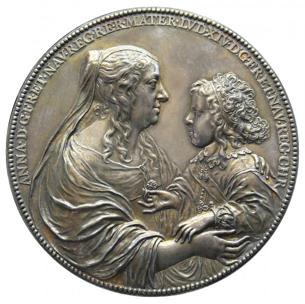Anne d'Autriche et le Dauphin C des M