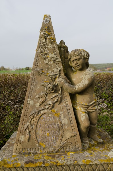 Bad Bocklet, Aschach, Herrnfeld, Friedhof, 007