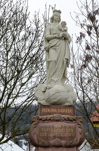 Bad Kissingen, Hausen, Klosterweg, Gefallenendenkmal-002