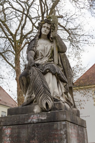 Bad Kissingen, Kapellenstraße, Kriegerdenkmall 1866, 006