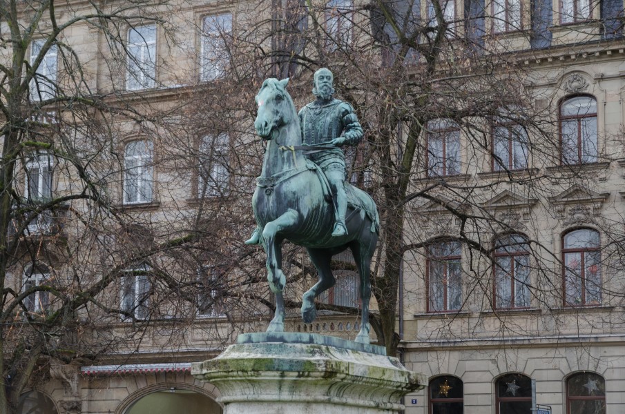 Bamberg, Schönleinsplatz, Luitpolddenkmal, 002