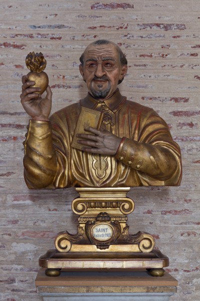 Basilica of Saint-Sernin - Bust of Saint Vincent de Paul