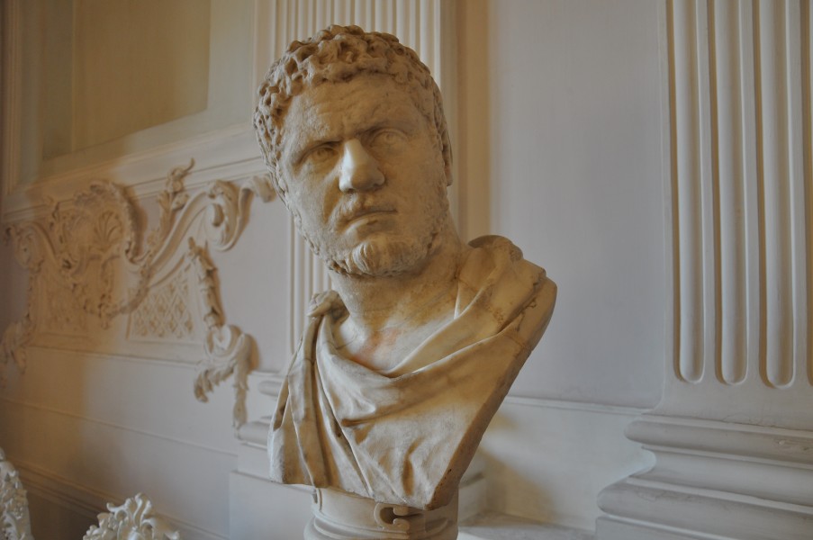Bust of Caracalla Gatchina palace and estate museum