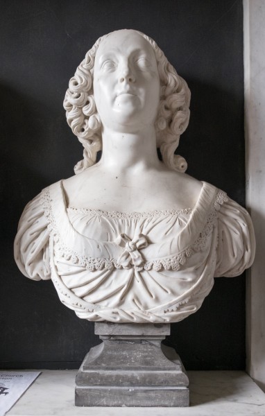 Bust of Elizabeth Peyto - St. Giles Church, Chesterton