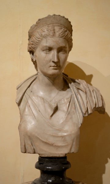 Bust of of Vibia Sabina in Musei Capitolini