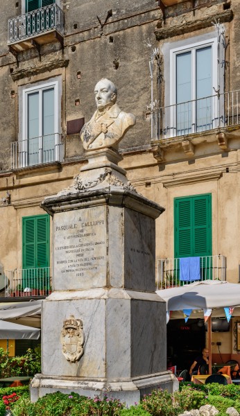 Bust of Pasquale Galluppi - Tropea - Calabria - Italy - July 25th 2013