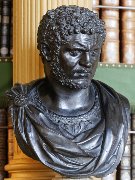Buste de Caracalla Bibliotheque Mazarine Paris