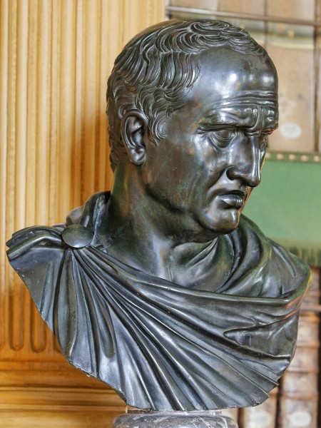 Buste de Ciceron Bibliotheque Mazarine Paris