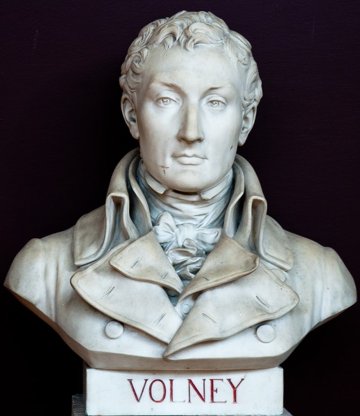 Buste de Constantin-François Chassebœuf de La Giraudais - comte Volney - dit Volney -- Salle du serment du jeu de paume -- Versailles