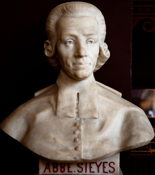 Buste de Emmanuel-Joseph Sieyès -- Salle du serment du jeu de paume -- Versailles