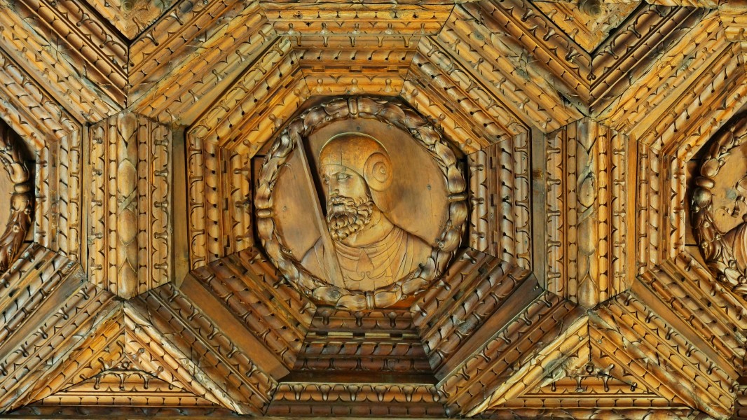 Busto casetón artesonado Uclés