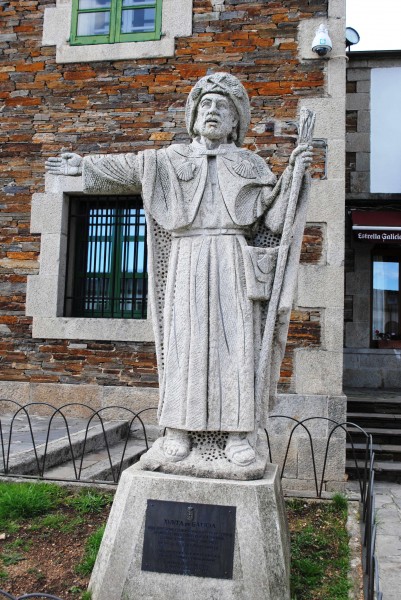 Camiño Francés, Portomarín, peregrino