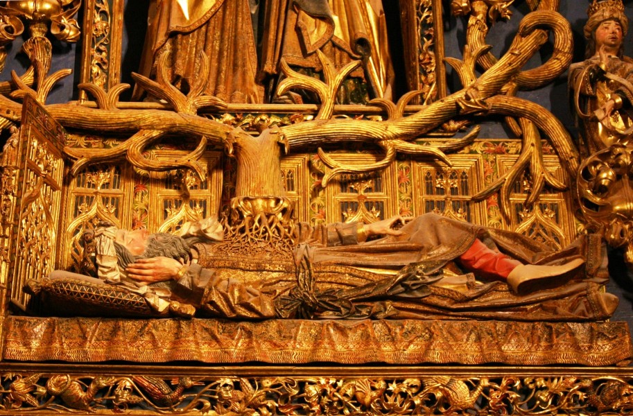 Chapel of the Conception and St. Anne - Tree of Jesse (detail) - Cathedral of Burgos