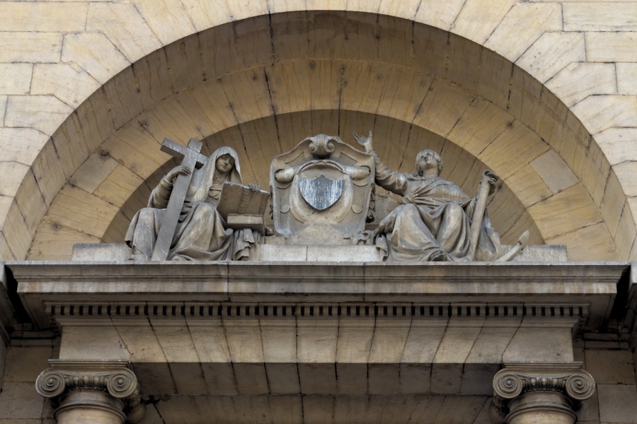 Chapelle de la Visitation de Nancy, groupe sculpté