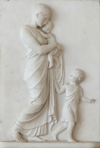 Christian charity Thorvaldsen Louvre RF3968