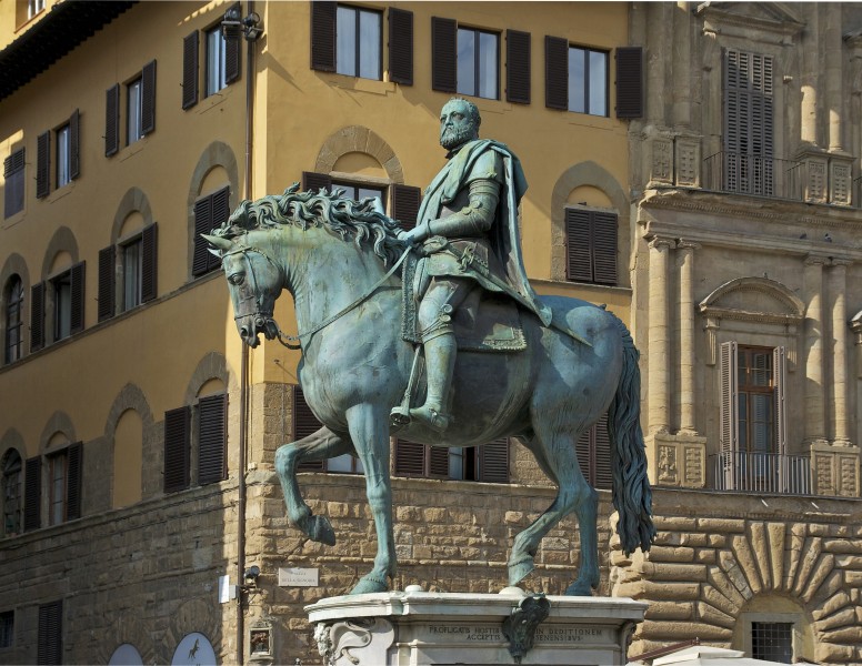 Cosimo Medici Piazza signoria Florence