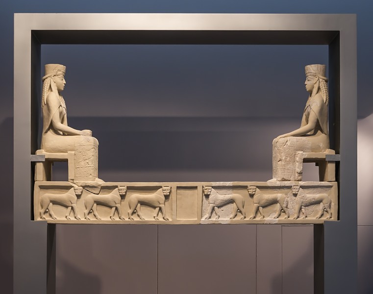 Daedalic Lintel complete Heraklion museum NM231 Greece