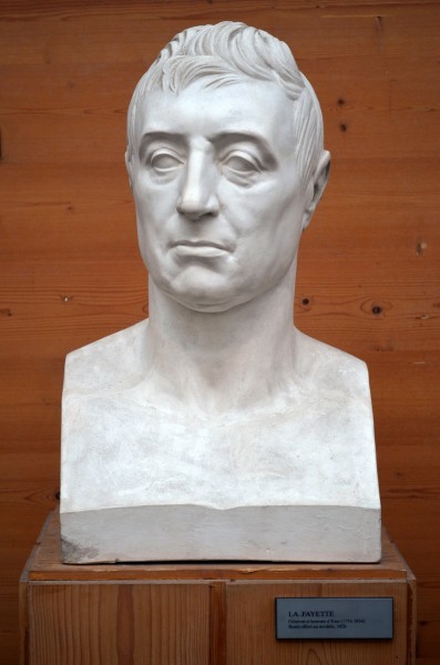 David d'Angers - La Fayette bust