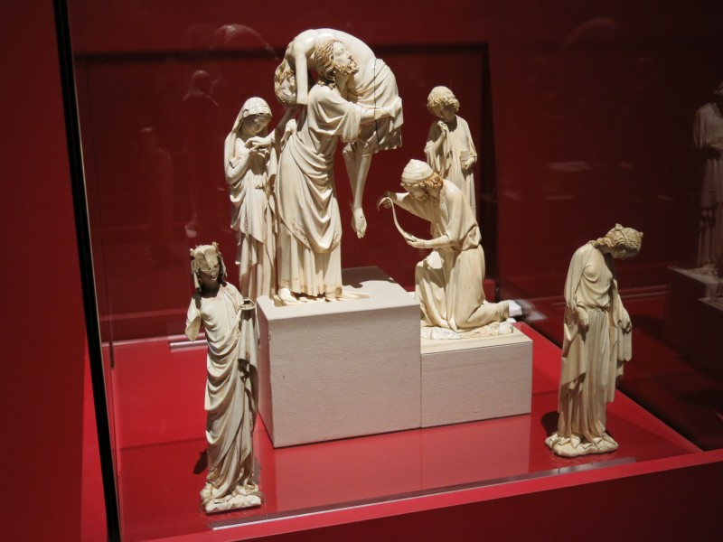 Descente de croix (1260-1270, Louvre)