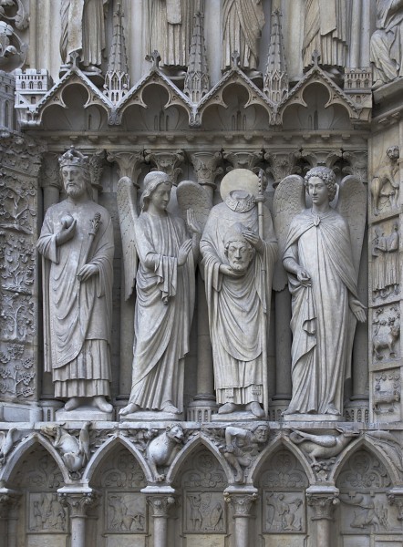 Emperor and Saint Denis Notre Dame Paris