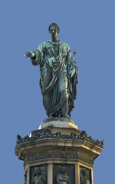 Emperor Francis II (I) statue Hofburg