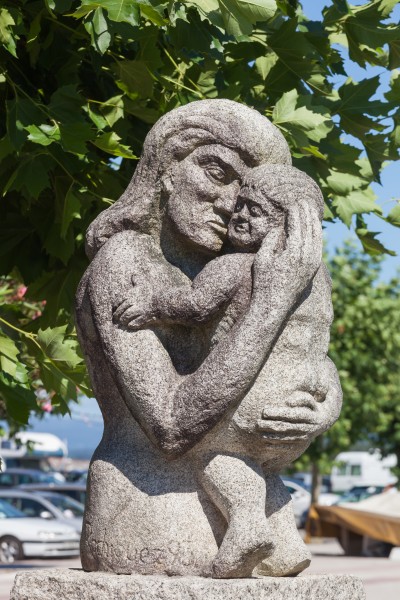 Escultura de Manuel Rodríguez. O Grove GR13