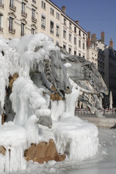 Fontaine Bartholdi - Glace 2012