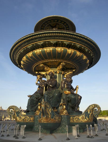 Fontaine sud place concorde