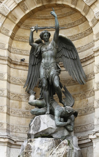 Francisque Duret - Saint-Michel terrassant le démon