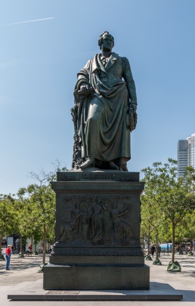 Frankfurt am Main, Goethe-Denkmal -- 2015 -- 6754