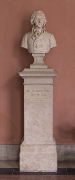 Franz Edler von Zeiller (Nr. 6) - Bust in the Arkadenhof, University of Vienna - 0214