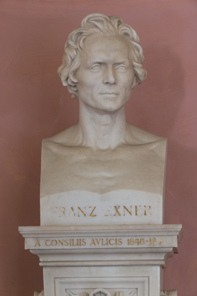 Franz Exner (Nr. 57) Bust in the Arkadenhof, University of Vienna-9360
