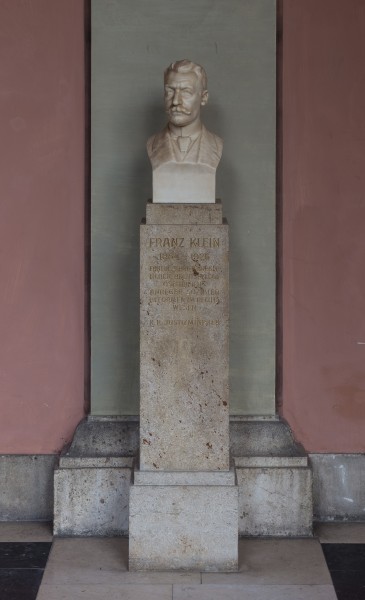 Franz Klein (1854-1926), Nr. 68, bust (marble) in the Arkadenhof of the University of Vienna-1272