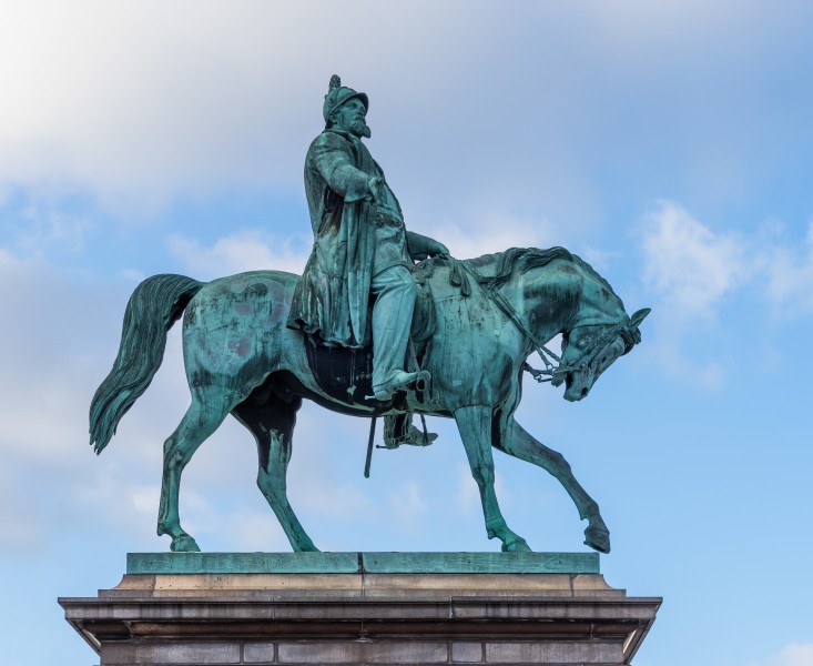 Frederik 7 Christiansborgplads Copenhagen Denmark
