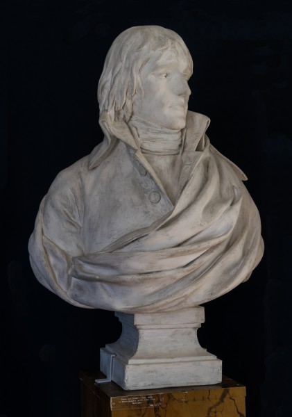 Général Bonaparte, an VII, plaster by Corbet, Musée de Malmaison