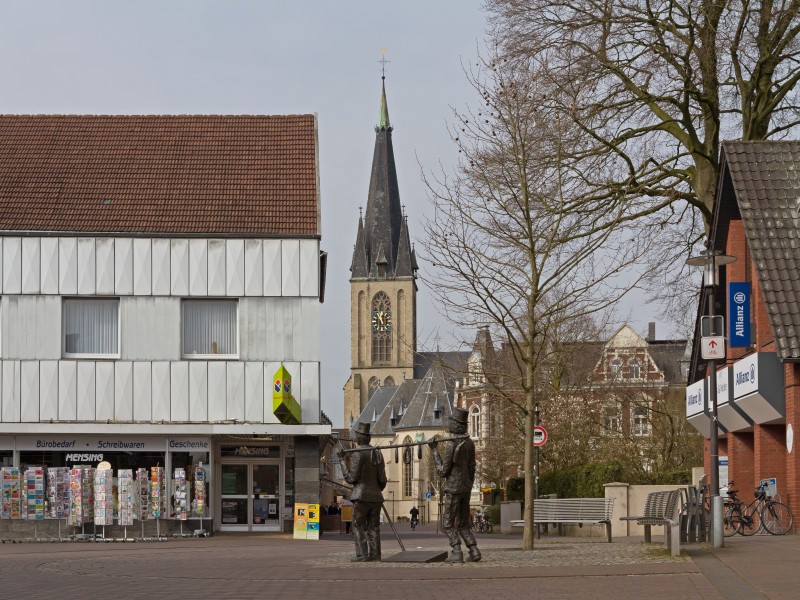 Gescher, Brauchtum verbindet met die Katholische Pfarrkirche Sankt Pankratius Dm1 foto10 2016-04-02 10.54