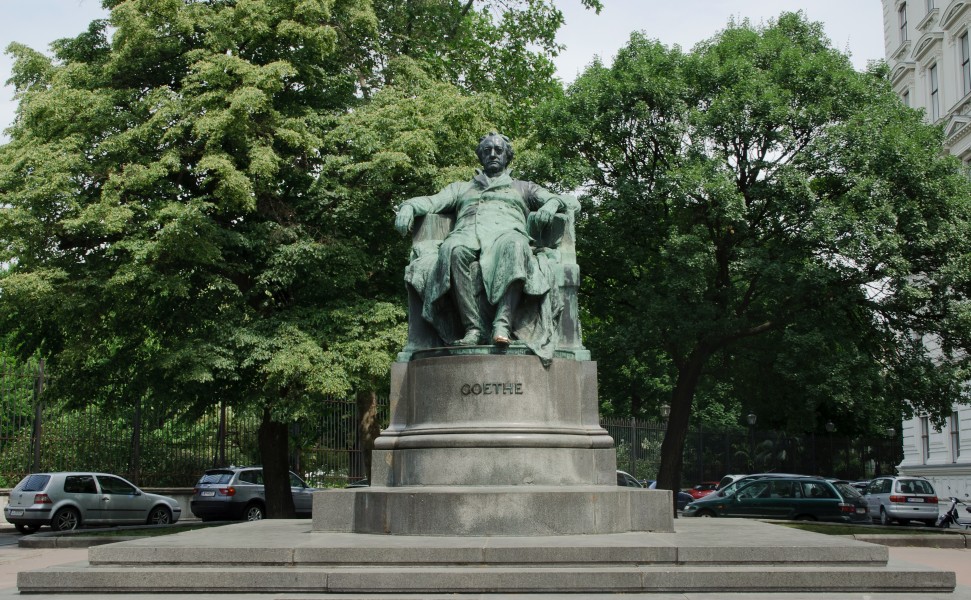 Goethe monument - Vienna